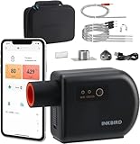 Inkbird Grillgebläse ISC-027BW, Grillventilator für Temperaturüberwachung mit...