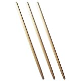 AGROHIT Werkzeugstiel, 3X Holzstiel, Gerätestiel aus Holz, Besenstiel-Set, Stiel für...
