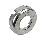 FISCHER Unisex Fischer Fahrrad 85521 Nippelspanner, silber, Uni EU