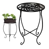 Generisch Metall Pflanzenständer - Dekoratives Pflanzregal,38 cm Wetterfester Hoher...