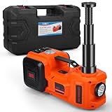 Elektrischer hydraulischer Wagenheber 5T, 12V 180W Auto-Hebeset mit aufblasbarer Pumpe und...