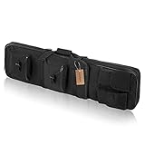 Lixada Waffentasche 36'Jagdgewehr Tactical Bag Abnehmbarer, Gepolsterter Schultergurt für...