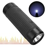 P-X1 Wasserdichter Outdoor-Fahrrad-Stereo-Bass-Minilautsprecher FM-Radio Taschenlampe...