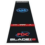 WINMAU Darts Bodenmatte - Pro Zone Precision PVC Dartmatte mit erhöhter...