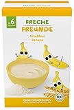 FRECHE FREUNDE Bio Grießbrei Banane, ohne Zuckerzusatz, Babybrei ohne Milch,...