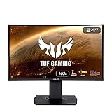 ASUS TUF Gaming VG24VQR - 24 Zoll Full HD Curved Monitor - 165 Hz, 1ms MPRT,...