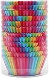200 Stück Muffin Backformen Cupcake Wrapper Regenbogen Papier Fällen Liners Wrapper...