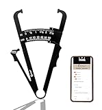 Cravallo® Caliper I Körperfettmessgerät I Fettmesszange I Fettzange I Fettmesszange I...