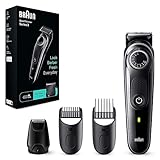 Braun Barttrimmer, Bartschneider/Trimmer Herren, mit ultrascharfer Klinge, 40...