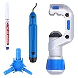 Rohrabschneider Set 6-50 mm, Robust und Einfach zu Bedienen, Rohrschneider, Vielseitige...