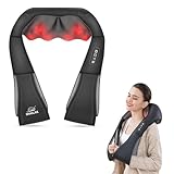 Snailax Schulter Nacken Rücken Massagegerät, Shiatsu Nackenmassagegerät mit...