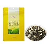 Yunseity Grüner Jasmintee, 200 G Stark Aromatisierter Jasmintee, Loser Grüner Tee,...