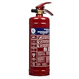 Smartwares 10.014.68 Pulverlöscher – 2 kg – für ABC Brände – mit...