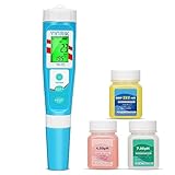 Pool Messgerät YINMIK Pool Tester pH und Chlor 7-in-1 Digitales Salzmessgerät...
