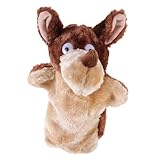 KOMBIUDA Handpuppentheater Bühne Handschuhe (Big Bad Wolf) Wolfspuppen Dekoratives...