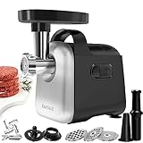 Fleischwolf Elektrisch RBAYSALE Fleischwolf 1800W Wurstfüller Multi Küchenmaschine mit...