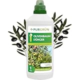 Purgrün® Olivenbaum-Dünger 1 Liter – Organisch-mineralische Rezeptur –...
