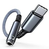 Highwings Adapter USB C auf Klinke,USB C Aux Adapter zu 3.55mm Kopfhörer Adapter,Klinke...