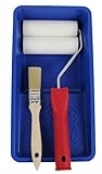 CRINSTON - Farbroller Set, Profiqualität Malerrolle - 2 x Schaumwalzen 11 cm...