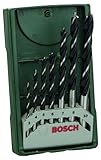Bosch Accessories 7tlg. Mini-X-Line Holzspiralbohrer-Set (für Weich- und Hartholz, Ø...