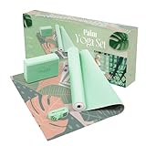 Myga Yoga Starter Kit | Komplettes Set mit Yogamatte, Yogablock & Gurt | rutschfest &...