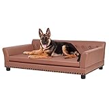 BingoPaw Hundesofa XXL für Große Hunde: Luxus Hundecouch aus atmungsaktivem...