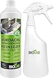 BIOLAB Vordach & Terrassendach Reiniger Konzentrat 1:20 (1 Liter plus Sprühflasche) auch...