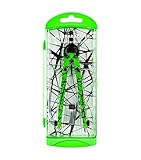Eberhard Faber 571703 - Schnellverstellzirkel neon grün, Zirkel Set mit Ersatzteilen und...