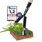 Gartenhacke mit 1,3 m Stiel, Bodenhacke, Unkrautentferner im Garten-Jäter als...