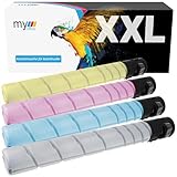 MYOFFICE TN514 TN-514 CMYK Tonerkartusche für Konica Minolta BizHub C458 C558 C658...