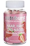 NUTRIBURST | Haare Haut Nägel Gummibärchen | 5,000µg Biotin, Zink, Vitamin E...