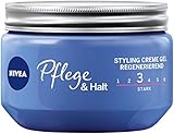 NIVEA 1er Pack Haar-Gel, Styling Creme Gel, Starker Halt, 1 x 150 ml Tiegel,...