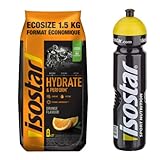 Isostar-Set - 1x1.5kg Orange + 1x1L Flasche | Hydrate & Perform Iso Drink |...