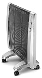 ROWI Wärmewellenheizung 1000 W [ HWH 1000/3/2 ] | Geräuschloser Betrieb I Überhitzung-...