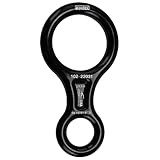 ALPIDEX Abseilachter Classic 8 Descender 35 kN EN15151-2 Kletterausrüstung Bergsteigen...