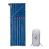 Naturehike Schlafsäcke Ultraleicht650FP Rechteckige Schlafsäcke Wasserabweisend...