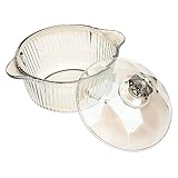 Mikinona Glasschalen Salat Servieren Nudelschale Ramen-kocher Suppenschüssel Obstschalen...