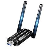 USB WLAN Stick Adapter für PC - Internet Stick 1300Mbps USB 3.0 Dual Band 2.4GHz/5.8GHz...