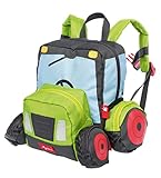 SIGIKID 25249 Kinderrucksack Traktor, Kindergarten-Rucksack: robust, leicht,...