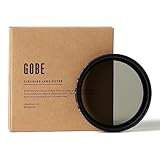 Gobe NDX 46 mm Variabler Graufilter ND2-400 ND Filter (1Peak) Black