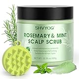 Kopfhautpeeling, Rosmarin- und Minz-Kopfhautpeeling, Haarbehandlung, nährende...