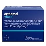 Orthomol Vital f für Frauen - bei Müdigkeit - mit B-Vitaminen, Omega-3-Fettsäuren und...