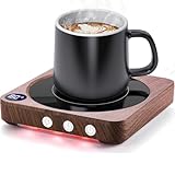 Tassenwärmer，Kaffeewärmer für den Schreibtisch mit Temperaturanzeige, 2-12H...