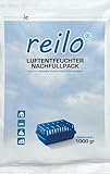 reilo 10x 1kg Luftentfeuchter Granulat (Calciumchlorid) im Vliesbeutel, einzeln verpackt...