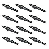 Namvo 12pcs 100grn Schwarz Schraube Praxis Broadhead Pfeile, Bogenschießen Kugeln Wild...