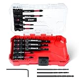 EZARC 14 Stück Zentrierbohrer Set, Scharnierbohrer Selbstzentrierend Set mit...