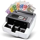 Olympia NC 451 Geldzählmaschine & Geldscheinprüfer Falschgeldprüfer für alle Banknoten...