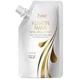 Vitamins Haarmaske Keratin Haarkur Behandlung - Biotin, Castor Oil, Collagen Protein &...