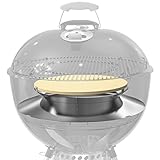 Onlyfire Räucherkammer Grillzubehör für Weber 57 cm Kugel-Holzkohlegrill, mit...