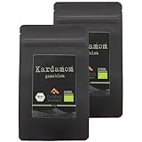 baba GOURMET - 2er Pack Original Bio Kardamom gemahlen 30 g - 100% naturrein...